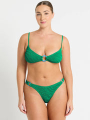 Bond-eye Lissio Ring Top in Emerald Tiger, view 4, click to see full size