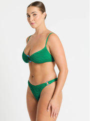 Bond-eye Lissio Ring Top in Emerald Tiger, view 3, click to see full size