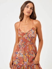 L*Space Calla Dress In First Bloom, view 3, click to see full size