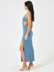 L*Space Charli Dress In Offshore, view 3, click to see full size