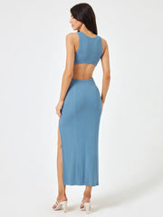 L*Space Charli Dress In Offshore, view 2, click to see full size