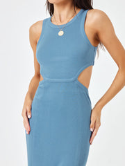 L*Space Charli Dress In Offshore, view 4, click to see full size