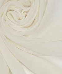 Echo Sustainable Crinkle Wrap In Cream, view 2, click to see full size