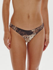 Frankies Bikinis Catalina Full Bottom in Saddle Up, view 1, click to see full size