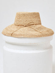 L*Space Scarlett Straw Hat In Natural, view 3, click to see full size