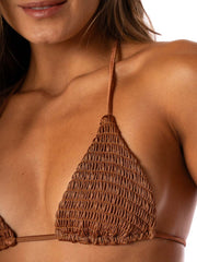 Maaji Balmy Top in Golden Sand, view 4, click to see full size