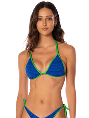 Maaji Celestina Top in Cobalt Blue, view 1, click to see full size