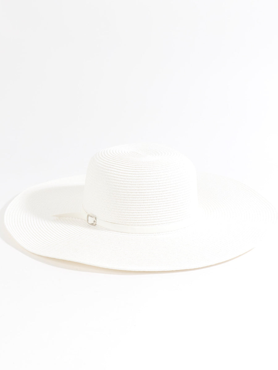 Pia Rossini Porto Hat in White