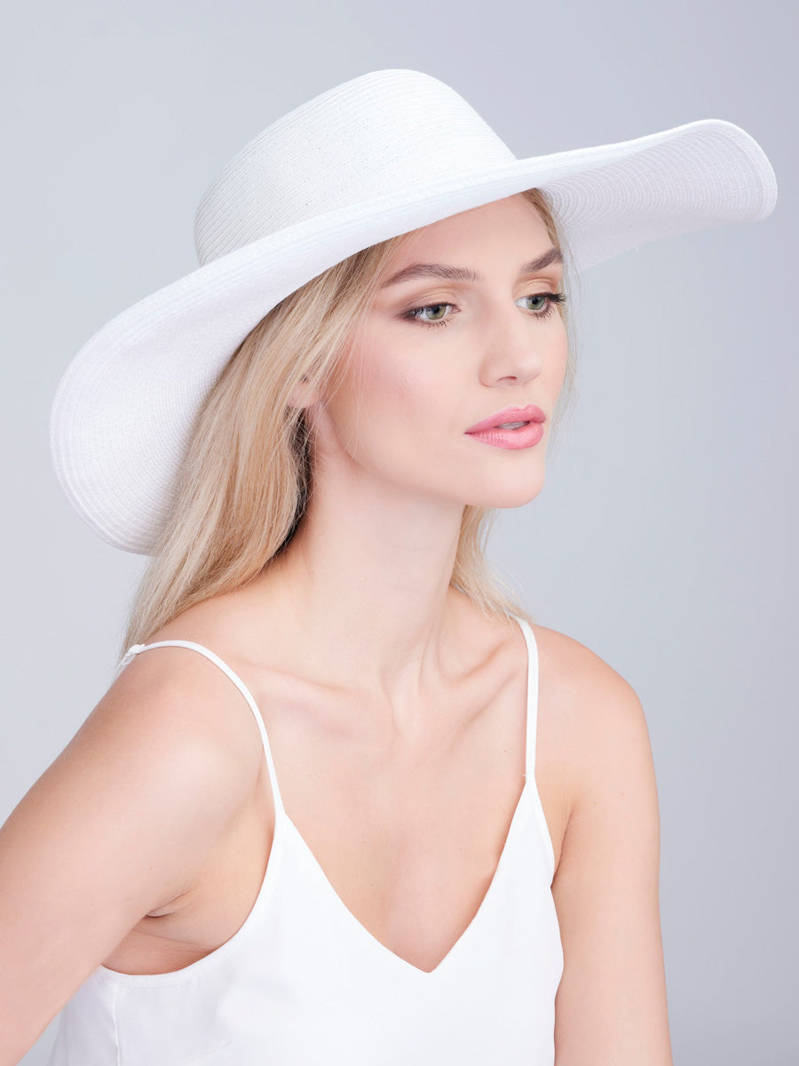 Pia Rossini Porto Hat in White