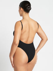 Bond-eye Eco Low Palace One Piece In Black, view 2, click to see full size