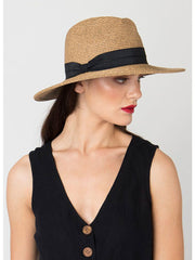 Pia Rossini Tobago Hat in Sand, view 1, click to see full size