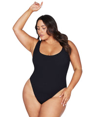 Artesands Kahlo One Piece in Black, view 3, click to see full size