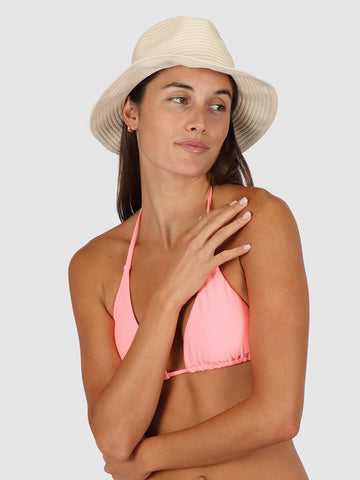 Baku Curbside Hat In Ivory