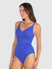 Baku Rococco D/E One Piece In Electric, view 3, click to see full size