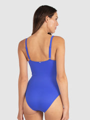 Baku Rococco D/E One Piece In Electric, view 2, click to see full size