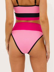 Beach Riot Emmy Bottom in Amour Colorblock, view 2, click to see full size