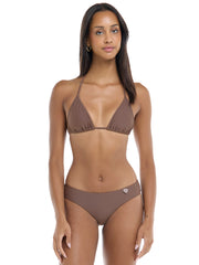 Smoothies Dita Top in Latte - Sandpipers, view 4, click to see full size