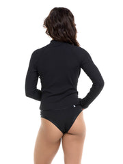 Body Glove Ibiza Raelynn Rashguard In Black, view 2, click to see full size