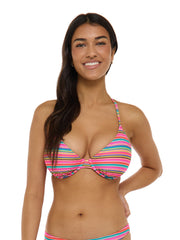 Body Glove Shimmer Solo Top in Multicolor, view 1, click to see full size