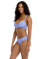 Body Glove Smoothies Drew Bralette in Periwinkle, view 3, click to see full size