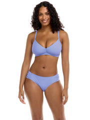 Body Glove Smoothies Drew Bralette in Periwinkle, view 4, click to see full size