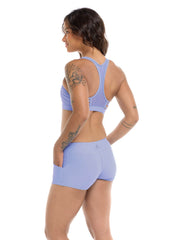 Body Glove Smoothies Rider Short In Periwinkle, view 3, click to see full size