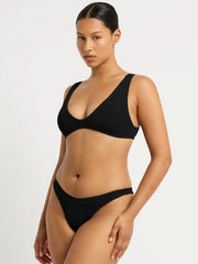 Bond-eye Scout Crop in Black, view 3, click to see full size