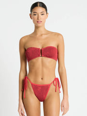 Bond-eye Anisha Brief in Mineral Red Palm, view 4, click to see full size