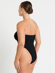 Bond-eye Fane One Piece in Black, view 2, click to see full size