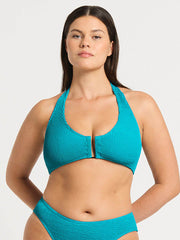 Bond-eye Bailey Crop in Cove Recycled, view 1, click to see full size