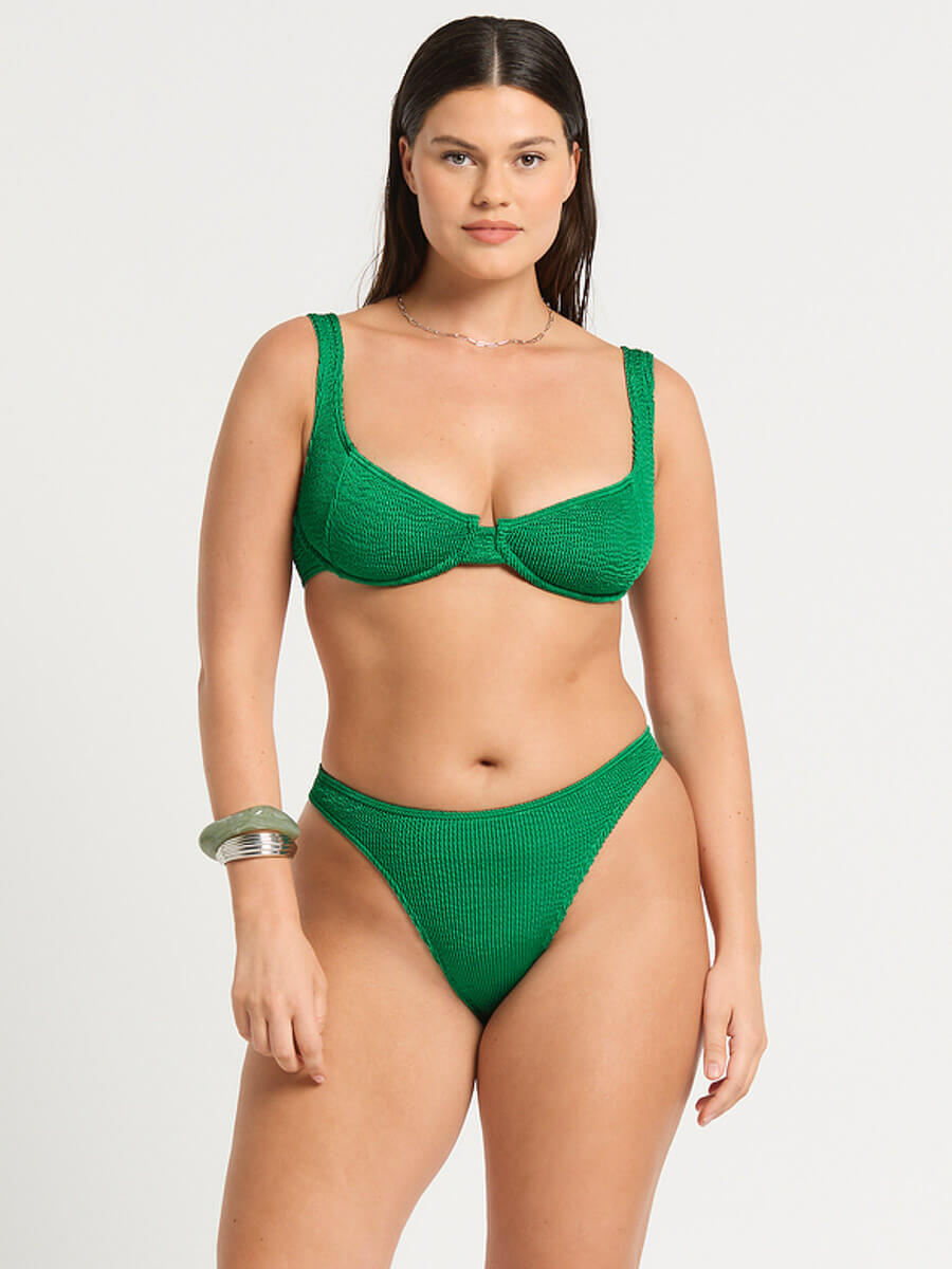 Christy Brief in Emerald Shimmer