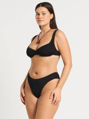 Bond-eye Olivia Brief in Black Shimmer, view 4, click to see full size