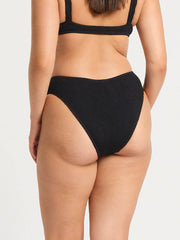 Bond-eye Olivia Brief in Black Shimmer, view 2, click to see full size