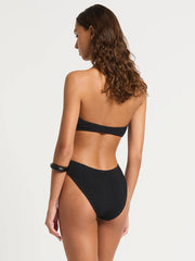 Bond-eye Celeste One Piece in Black Shimmer, view 2, click to see full size