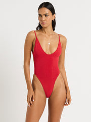 Bond-eye Everly One Piece in Cherry, view 1, click to see full size