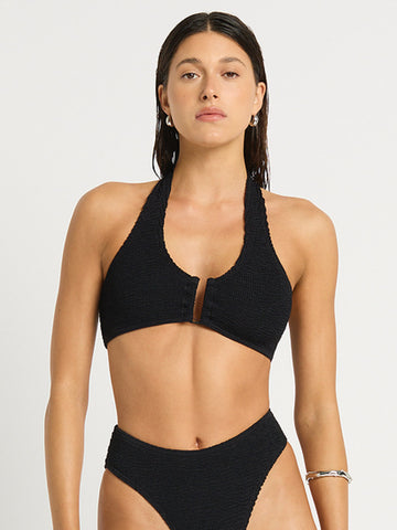 Bond-eye Bailey Crop in Black