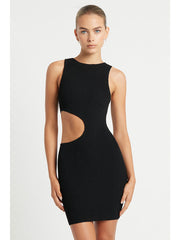 Bond-eye Elissa Dress in Black, view 1, click to see full size