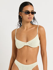 Bond-eye Gracie Balconette in Chalk Two Tone, view 1, click to see full size