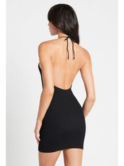 Bond-eye Imogen Dress In Black, view 2, click to see full size