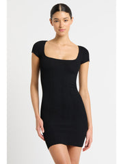 Bond-eye Jerrie Dress In Black, view 1, click to see full size