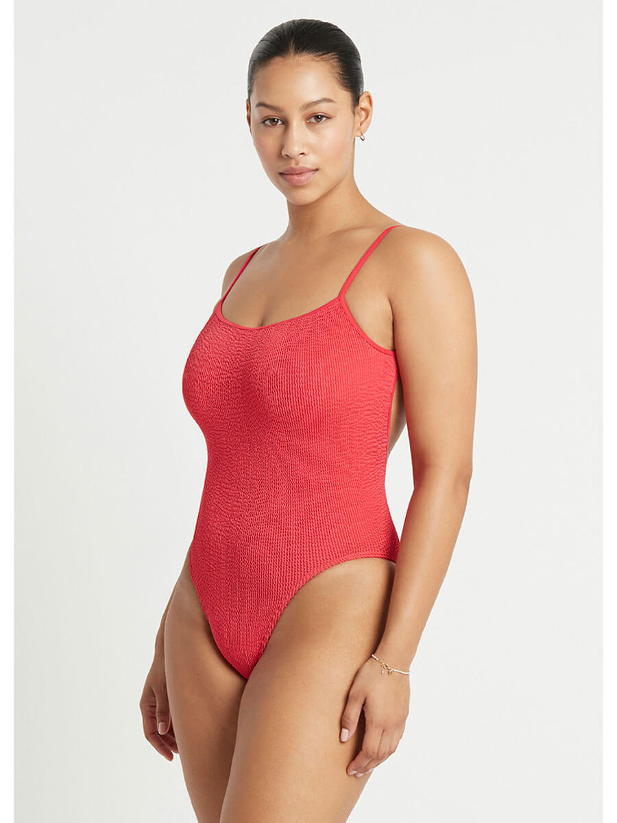 Bond-eye Eco Low Palace One Piece In Guava