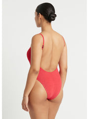 Bond-eye Eco Low Palace One Piece In Guava, view 2, click to see full size