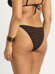 Bond-eye Anisha Brief in Carob/Black, view 2, click to see full size