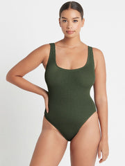 Bond-eye Madison One Piece in Khaki, view 1, click to see full size