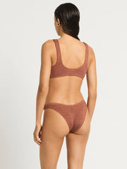 Bond-eye Malibu 2.0 Crop Top in Fawn, view 5, click to see full size