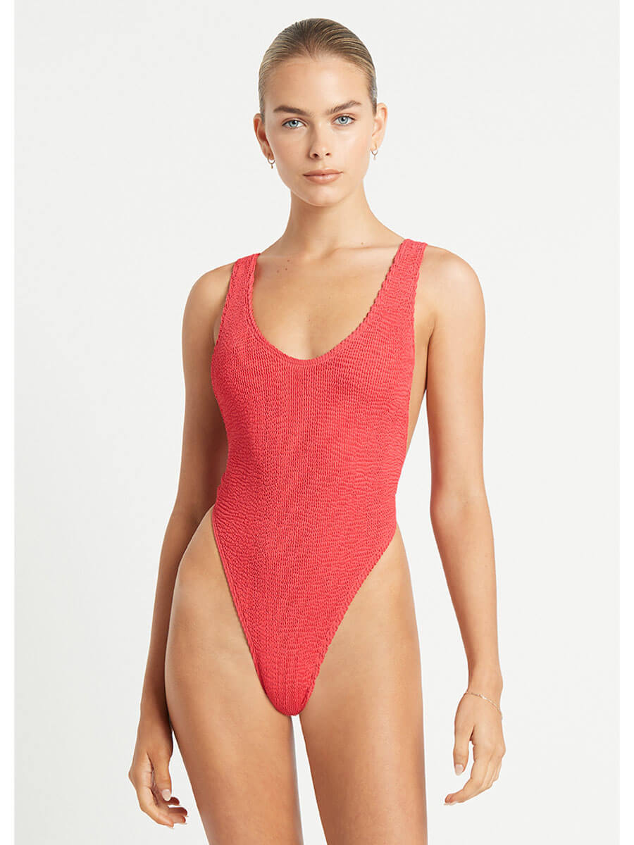 Bond-eye Ring Alicia One Piece In Guava