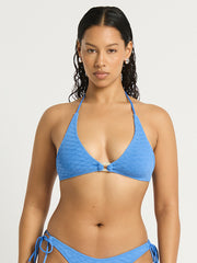 Bond-eye Ring Astrid Crop in French Blue Diamond, view 1, click to see full size