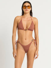 Bond-eye Ring Ingrid Triangle in Fawn, view 5, click to see full size