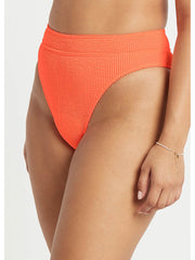Bond-eye Savannah Brief Eco Bottoms In Neon Orange, view 3, click to see full size