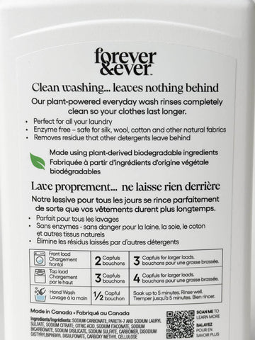 Unscented Wash Powder 1000 g